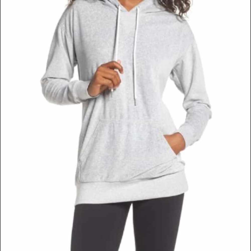 ❤️ Zella grey hoodie size S